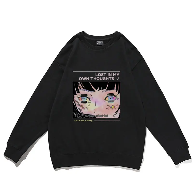 Japan Anime Cartoon Hentai Print Pullover Serial Experiments Lain Iwakura Pullovers Man Woman Fashion Sweatshirt Women Gift Tops
Japan Anime Cartoon Hentai Print Pullover Serial Experiments Lain Iwakura Pullovers Man Woman Fashion Sweatshirt Women Gift Tops