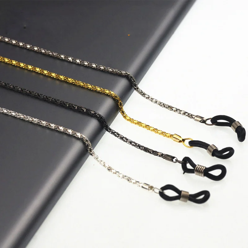 61cm Unisex Non-slip Sunglasses Lanyard Strap Necklace Metal Eyeglass Glasses Chain For Women Reading Glasses Adjustable Strap
61cm Unisex Non-slip Sunglasses Lanyard Strap Necklace Metal Eyeglass Glasses Chain For Women Reading Glasses Adjustable Strap