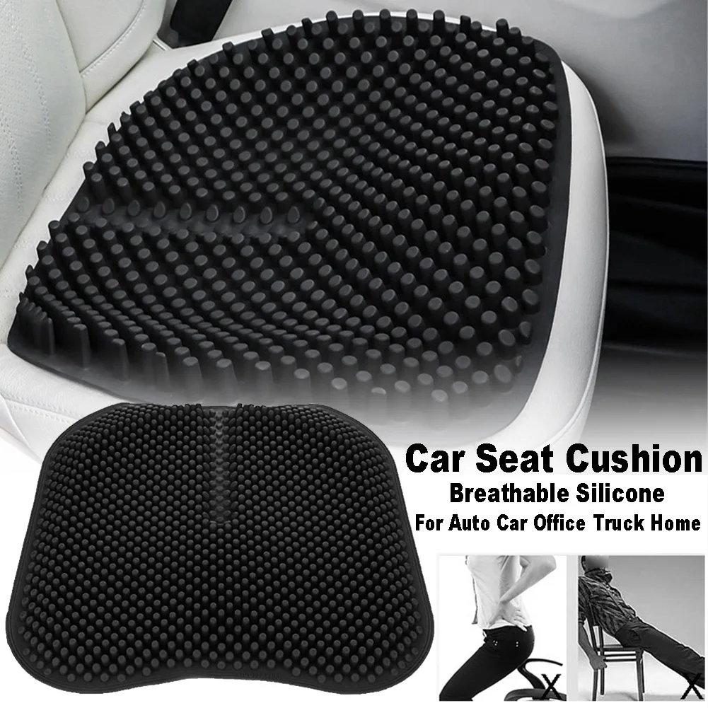 Car Seat Silica Gel Cushion Non Slip Chair Pad Breathable Silicone Massage Seat Cover for Auto Car Office Truck Home Comfortable
Car Seat Silica Gel Cushion Non Slip Chair Pad Breathable Silicone Massage Seat Cover for Auto Car Office Truck Home Comfortable