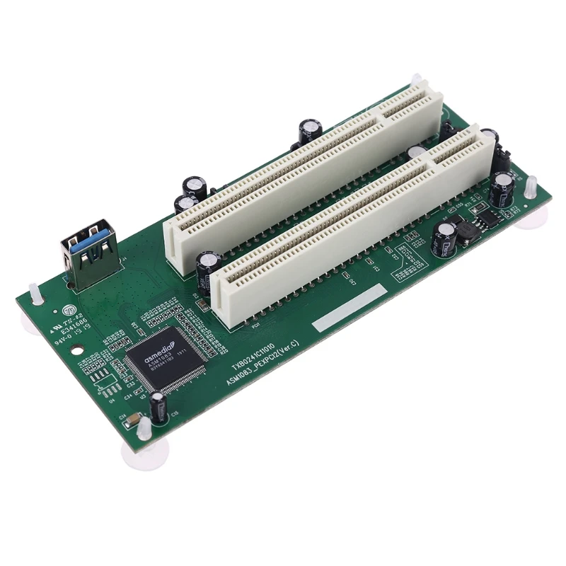 PCI-Express to Dual PCI Adapter X16 PCIe Slot Expansion Card USB 3.0 Cable Add on Cards Converter TXB024
PCI-Express to Dual PCI Adapter X16 PCIe Slot Expansion Card USB 3.0 Cable Add on Cards Converter TXB024