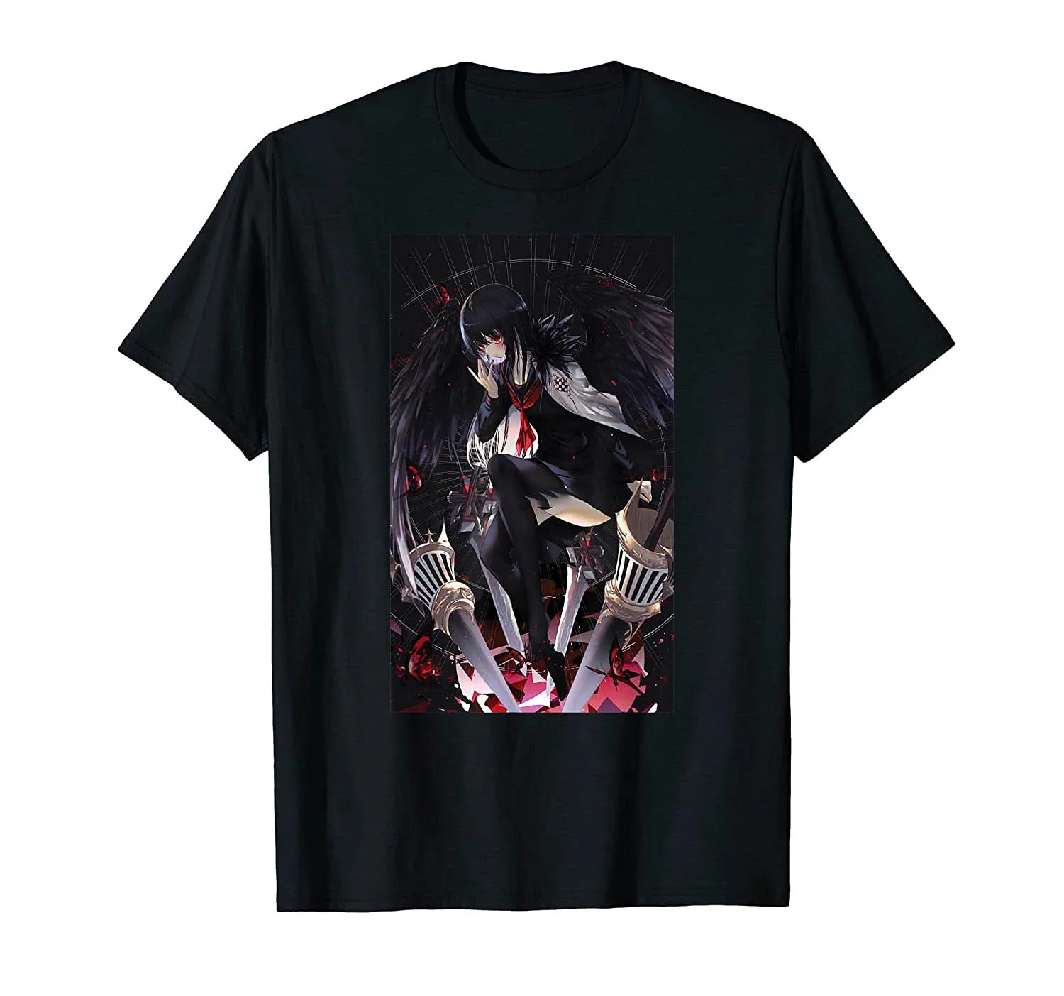 Waifu Anime Girl Aesthetic Japanese Yami Kawaii Demon Girl T-Shirt Men Cotton Tshirt Tees Tops Harajuku Streetwear
Waifu Anime Girl Aesthetic Japanese Yami Kawaii Demon Girl T-Shirt Men Cotton Tshirt Tees Tops Harajuku Streetwear