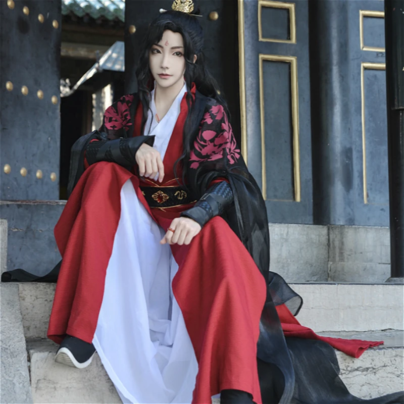 Anime Villain Self-rescue System Luo Binghe Cosplay Costume Set Chinese Ancient Halloween Costumes Cosplay Men Women Cos Clothes
Anime Villain Self-rescue System Luo Binghe Cosplay Costume Set Chinese Ancient Halloween Costumes Cosplay Men Women Cos Clothes