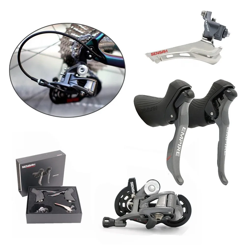 Road Front/ Rear Derailleur Speed Shifter 22 speed Bike Build Groupset Durable Bike Transmission Kit Cycling Replacement Set
Road Front/ Rear Derailleur Speed Shifter 22 speed Bike Build Groupset Durable Bike Transmission Kit Cycling Replacement Set