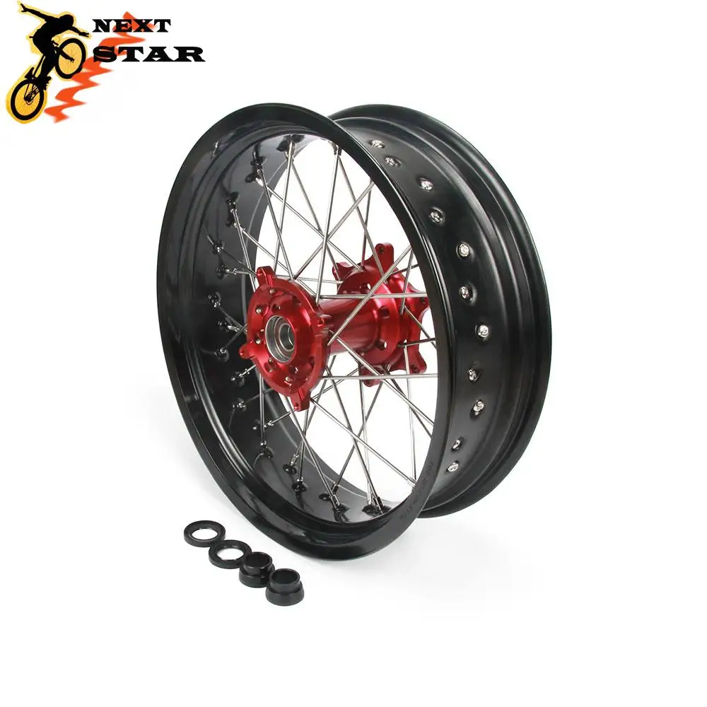2.15x18" Motorcycle 2000-2016 Front & Rear Rims Complete Wheel Hub with 36 Spokes For Honda CR125 CR250 CRF250R 450R 450X 250X
2.15x18" Motorcycle 2000-2016 Front & Rear Rims Complete Wheel Hub with 36 Spokes For Honda CR125 CR250 CRF250R 450R 450X 250X