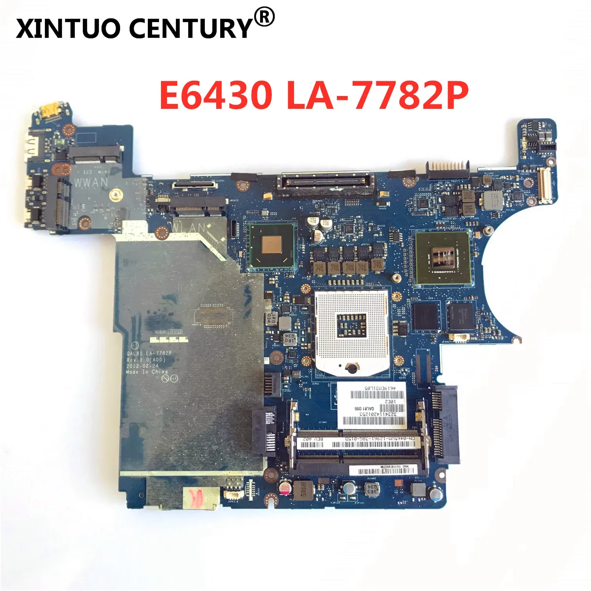 Материнская плата для ноутбука E6430 Dell Latitude QAL81 LA-7782P REV: 1 0 (A00) материнская