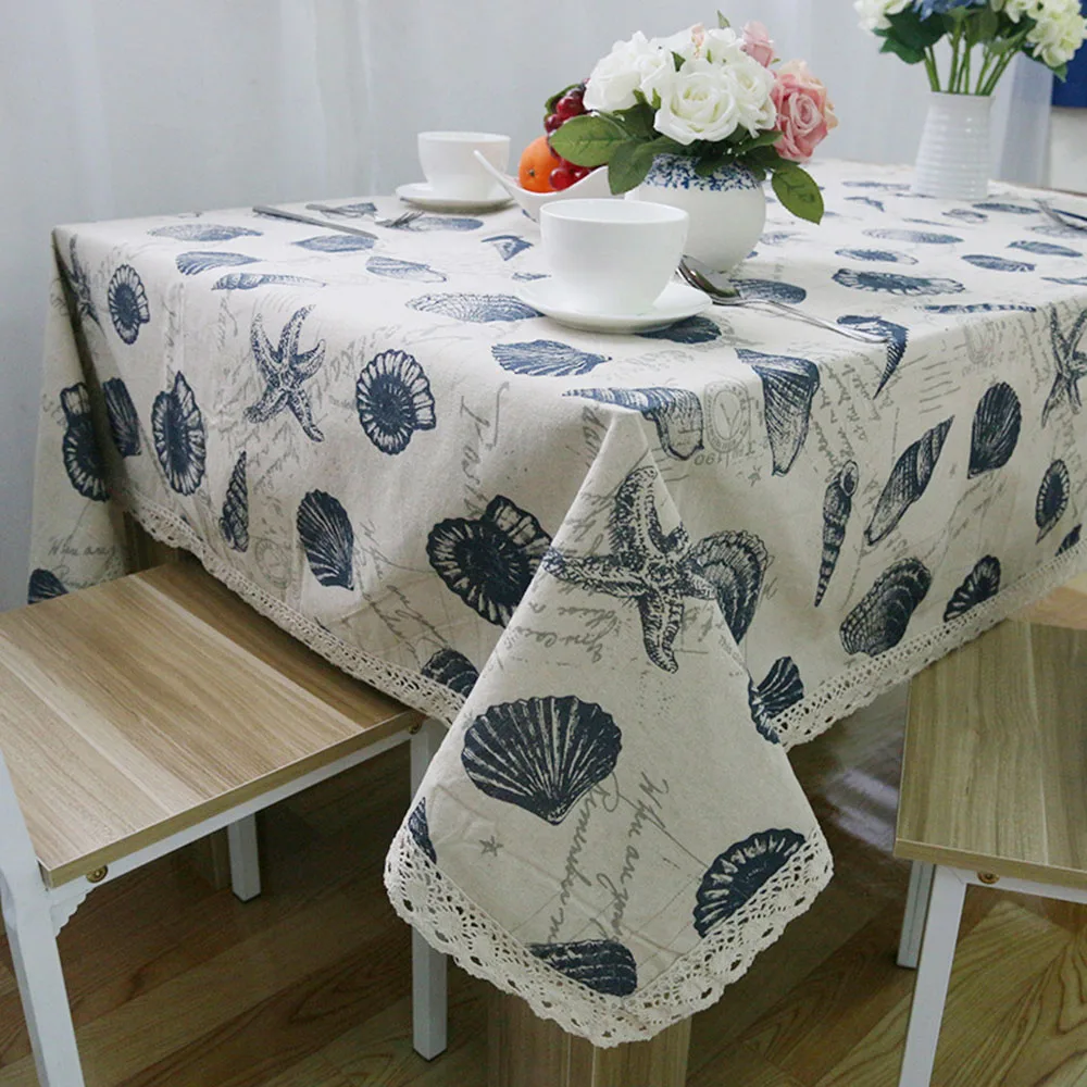 Lychee Shell Printed Lace Table Cloth Simple Rectangle Table Cover Home Wedding Birthday Party Tablecloth
Lychee Shell Printed Lace Table Cloth Simple Rectangle Table Cover Home Wedding Birthday Party Tablecloth