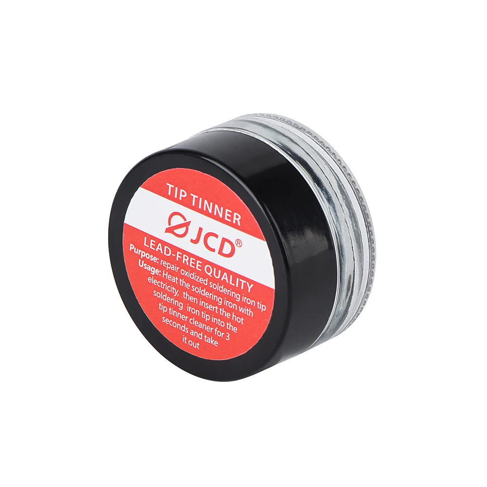 JCD Electrical Soldering Iron Tip Refresher solder Cream Clean Paste for Oxide Solder Iron Tip Head Resurrection
JCD Electrical Soldering Iron Tip Refresher solder Cream Clean Paste for Oxide Solder Iron Tip Head Resurrection