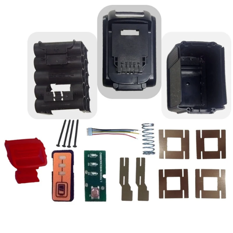 for Dewalt 20V Li-Ion Battery Replacement Plastic Case Kit,DCB200 DCB180 DCB181 Li-Ion Battery Shell (No Battery Cell)
for Dewalt 20V Li-Ion Battery Replacement Plastic Case Kit,DCB200 DCB180 DCB181 Li-Ion Battery Shell (No Battery Cell)