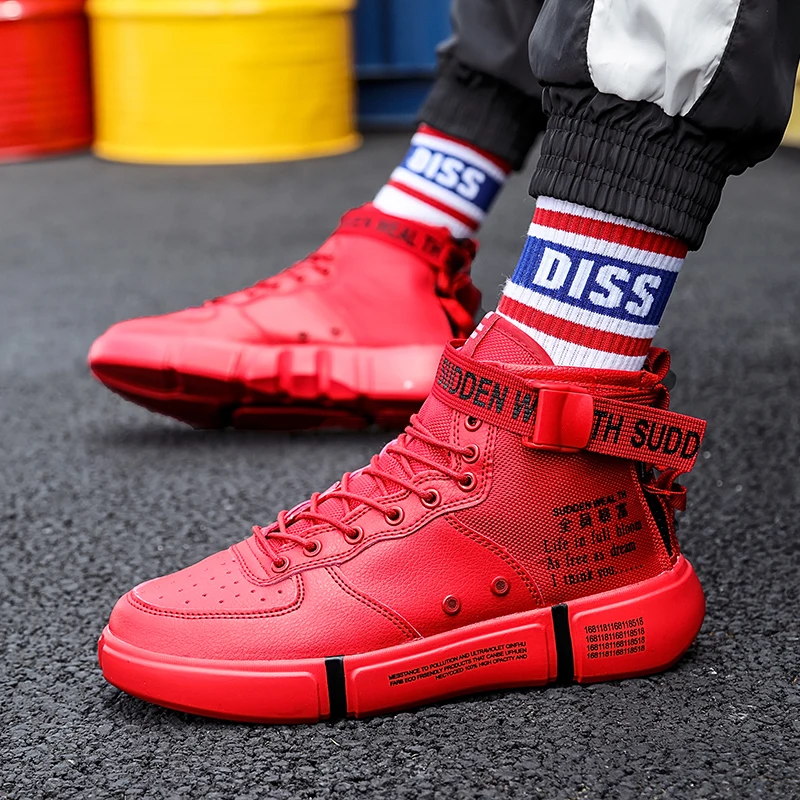 Street Style Men High Top Skateboarding Shoes New Mens Air Mesh Sneakers Athletic Sport Shoes+male Flat Footwear Tenis Masculino
Street Style Men High Top Skateboarding Shoes New Mens Air Mesh Sneakers Athletic Sport Shoes+male Flat Footwear Tenis Masculino
