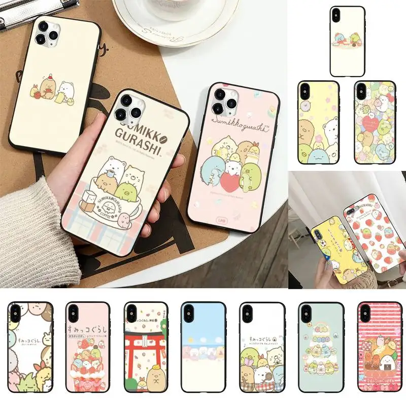 Japan Cartoon Sumikko Gurashi Phone Case For iphone 13 11 8 7 6 6S Plus 7 8 plus X XS MAX 5S XR 12 11 Pro max se Funda Cover
Japan Cartoon Sumikko Gurashi Phone Case For iphone 13 11 8 7 6 6S Plus 7 8 plus X XS MAX 5S XR 12 11 Pro max se Funda Cover