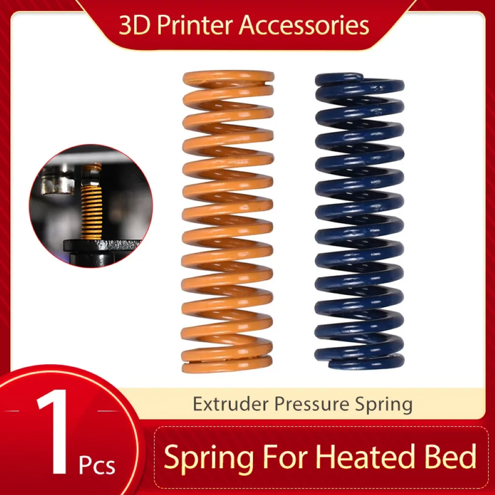 3D Printer Parts Spring OD 8mm ID 4mm Length 25mm Extruder Compression Mould Die Leveling Spring for Heated Bed MK3 CR-10
3D Printer Parts Spring OD 8mm ID 4mm Length 25mm Extruder Compression Mould Die Leveling Spring for Heated Bed MK3 CR-10