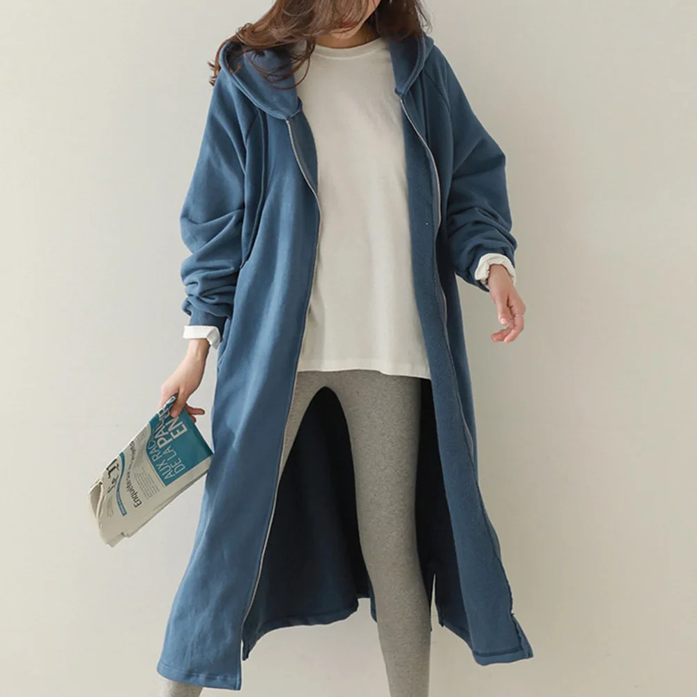 2021 Autumn Winter New Women Trench Coat Korean Fashion Plus Velvet Keep Warm Solid Color Casual Hooded Long Sleeve Split Fork
2021 Autumn Winter New Women Trench Coat Korean Fashion Plus Velvet Keep Warm Solid Color Casual Hooded Long Sleeve Split Fork