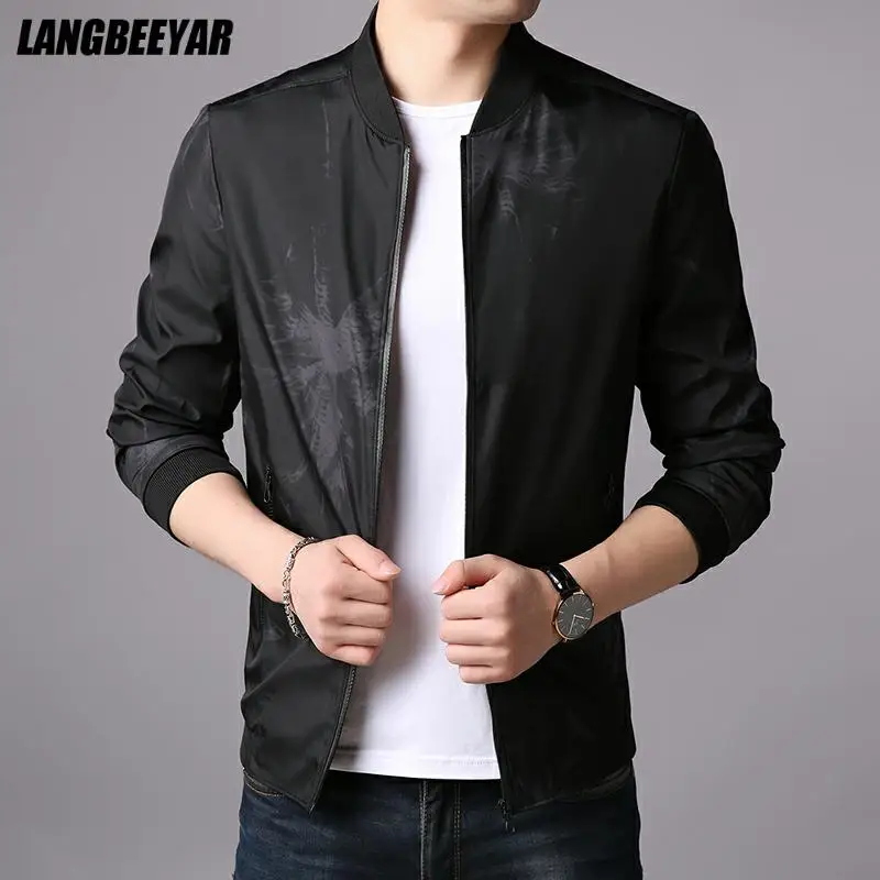 New Brand Fashion Baseball Collar Fall Floral Casual Jacket For Men Windbreaker Zipper Classic High Quality Coats Clothes Men
New Brand Fashion Baseball Collar Fall Floral Casual Jacket For Men Windbreaker Zipper Classic High Quality Coats Clothes Men