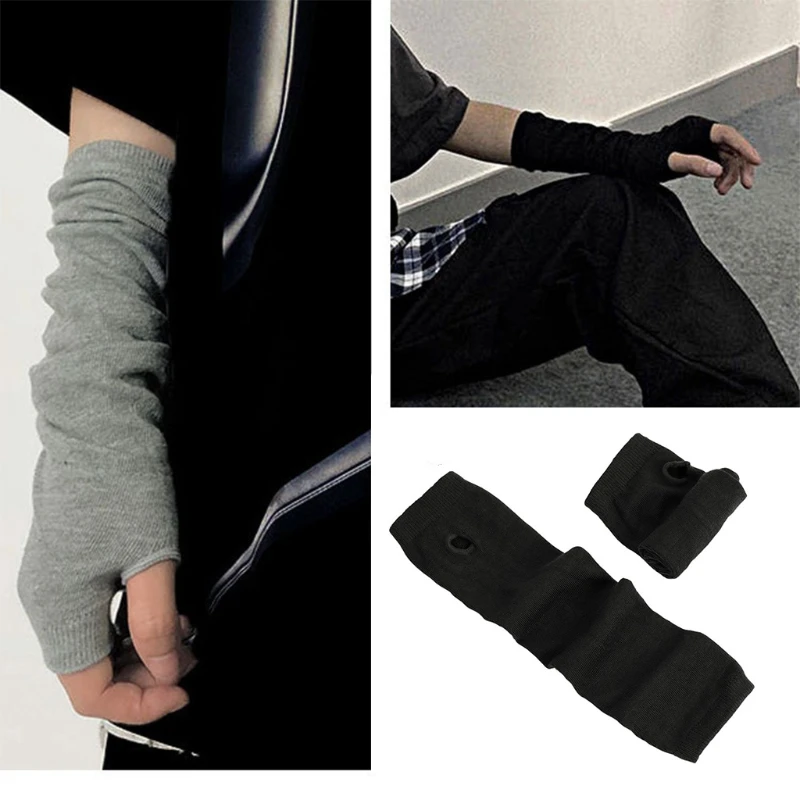 Elbow Length Fingerless Gloves Arm Sleeve Warmer Rainbow Colored Striped Knitted Sunscreen Halloween Costume Fingerless Mittens
Elbow Length Fingerless Gloves Arm Sleeve Warmer Rainbow Colored Striped Knitted Sunscreen Halloween Costume Fingerless Mittens