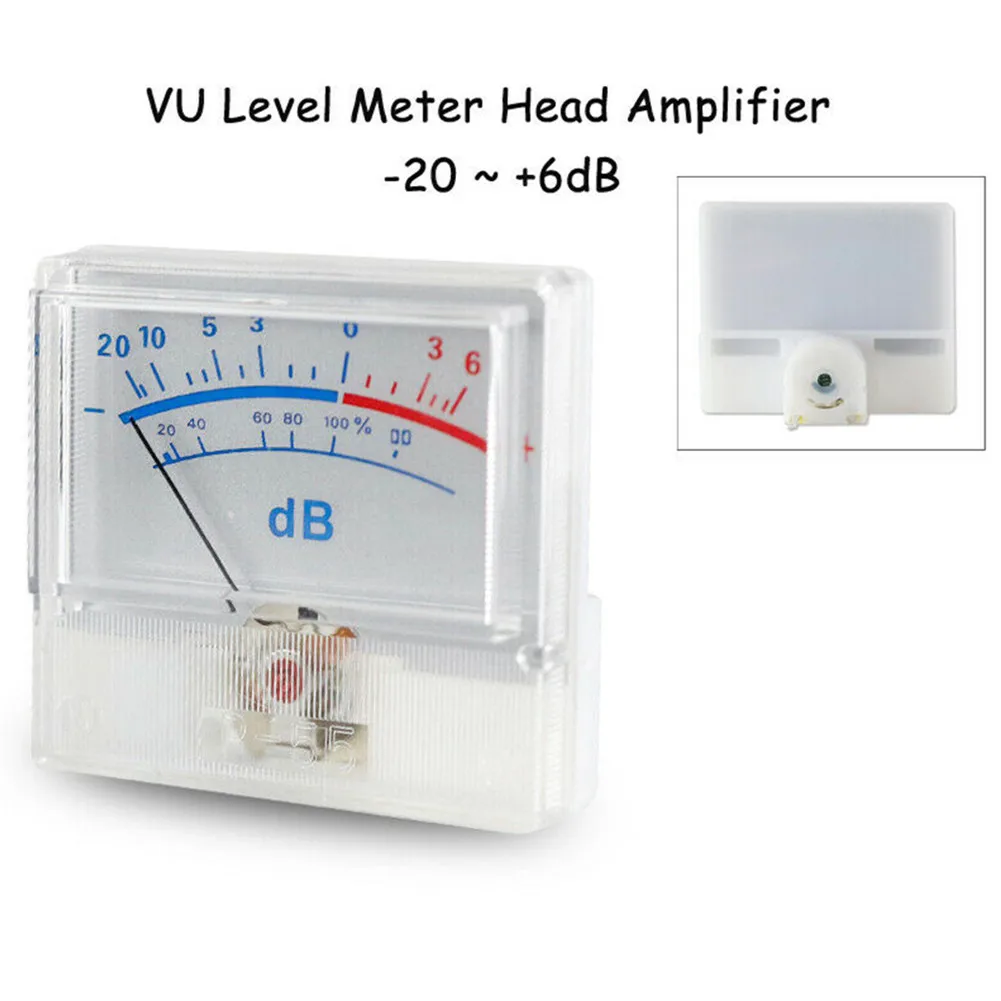 VU Level Gauge Head Amplifier High Precision Accurate Classic VU Meter Audio Power Amplifier Indicator DB Table Level Header
VU Level Gauge Head Amplifier High Precision Accurate Classic VU Meter Audio Power Amplifier Indicator DB Table Level Header