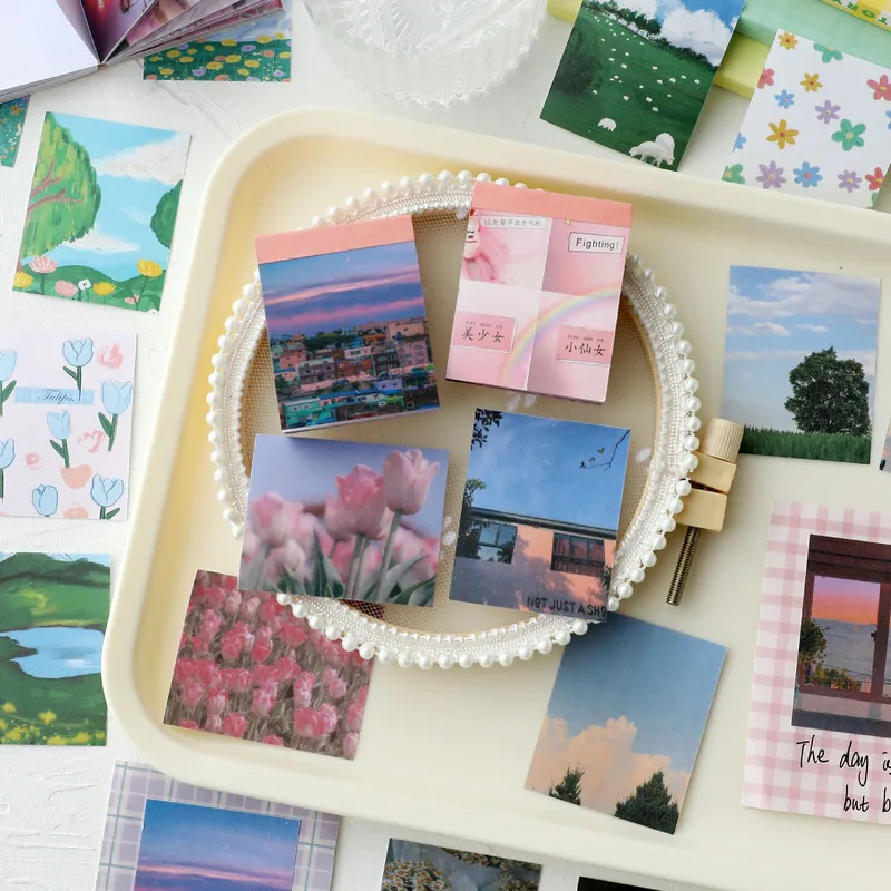 50 листов декоративные наклейки для скрапбукинга дневника | Канцтовары офиса и