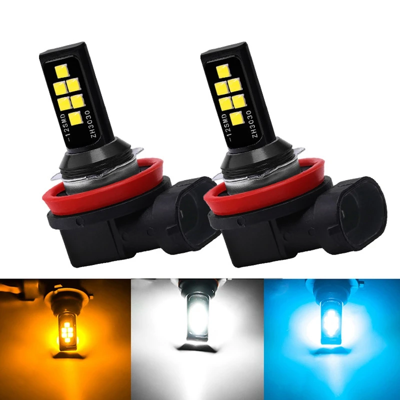 For 2PCS/Set Car Fog Lamp Led Canbus Car Led Fog Light Bulb White Ice Blue H7 H8/H11 12 9005 9006 Fog Lights Bulb
For 2PCS/Set Car Fog Lamp Led Canbus Car Led Fog Light Bulb White Ice Blue H7 H8/H11 12 9005 9006 Fog Lights Bulb