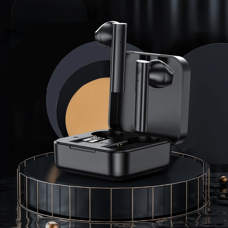 Trulyway stereo wireless headphones bt 5.0 earphone J13 wireless earphones with screen
Trulyway stereo wireless headphones bt 5.0 earphone J13 wireless earphones with screen
