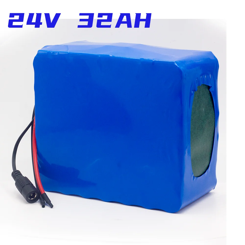 New 7S5P 24v 32Ah Battery Pack 250w 29.4V 32000mAh Lithium-Ion Battery Suitable For Wheelchair Motor Power Electric Bicycle BMS
New 7S5P 24v 32Ah Battery Pack 250w 29.4V 32000mAh Lithium-Ion Battery Suitable For Wheelchair Motor Power Electric Bicycle BMS