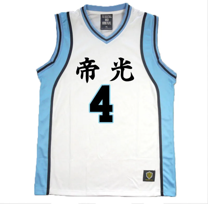 3D Anime Kuroko No Basuke TEIKO Akashi Seijuro 4# Costume Basketball Jersey Cosplay Uniform Vest Singlet Shirt Sleeveless Set
3D Anime Kuroko No Basuke TEIKO Akashi Seijuro 4# Costume Basketball Jersey Cosplay Uniform Vest Singlet Shirt Sleeveless Set