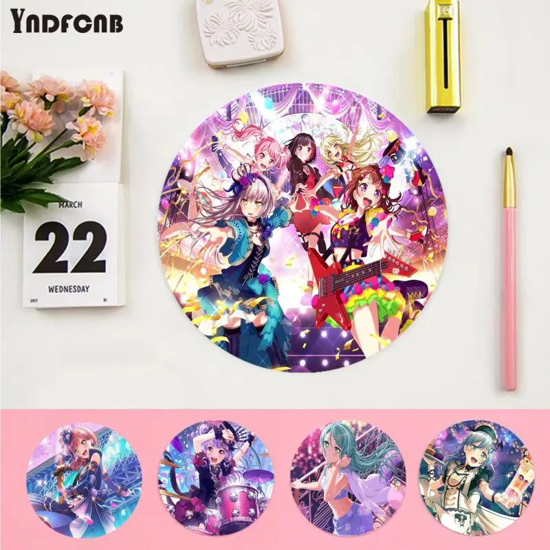 YNDFCNB Hot Sales BanG Dream Roselia High Speed New round Mousepad gaming Mousepad Rug For PC Laptop Notebook
YNDFCNB Hot Sales BanG Dream Roselia High Speed New round Mousepad gaming Mousepad Rug For PC Laptop Notebook