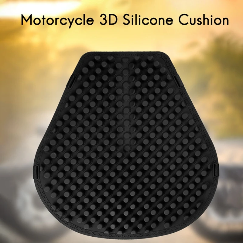 Universal Motorcycle Silicone Seats Cushion Cover 3D Summer Cooling Antiskid Shock Absorption Seat Mat
Universal Motorcycle Silicone Seats Cushion Cover 3D Summer Cooling Antiskid Shock Absorption Seat Mat