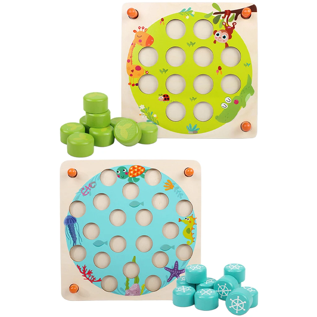 Wooden Memory Matching Games Kids Toddlers Family Games Birthday Gifts Puzzle Game
Wooden Memory Matching Games Kids Toddlers Family Games Birthday Gifts Puzzle Game