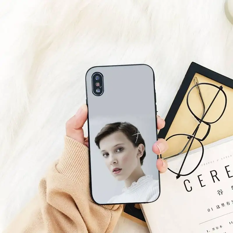 YNDFCNB Millie Bobby Brown Phone Case For iPhone 11 8 7 6 6S Plus X XS MAX 5 5S se 2020 11 12pro max iphone xr case
YNDFCNB Millie Bobby Brown Phone Case For iPhone 11 8 7 6 6S Plus X XS MAX 5 5S se 2020 11 12pro max iphone xr case