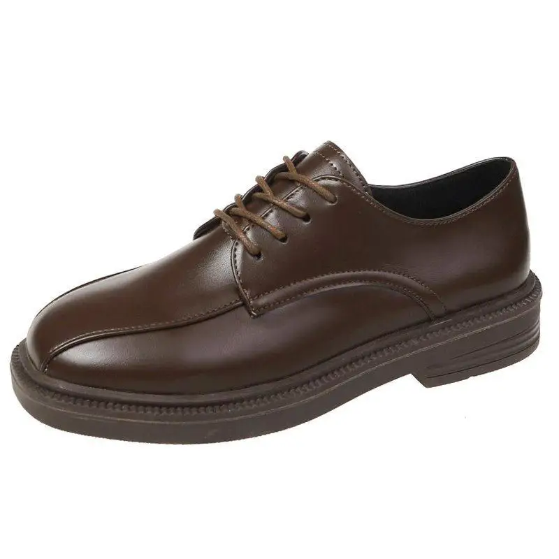 Soft Shoes Woman 2021 Round Toe Oxfords Autumn All-Match British Style Shallow Mouth Casual Female Sneakers Flats New Leather Fa
Soft Shoes Woman 2021 Round Toe Oxfords Autumn All-Match British Style Shallow Mouth Casual Female Sneakers Flats New Leather Fa