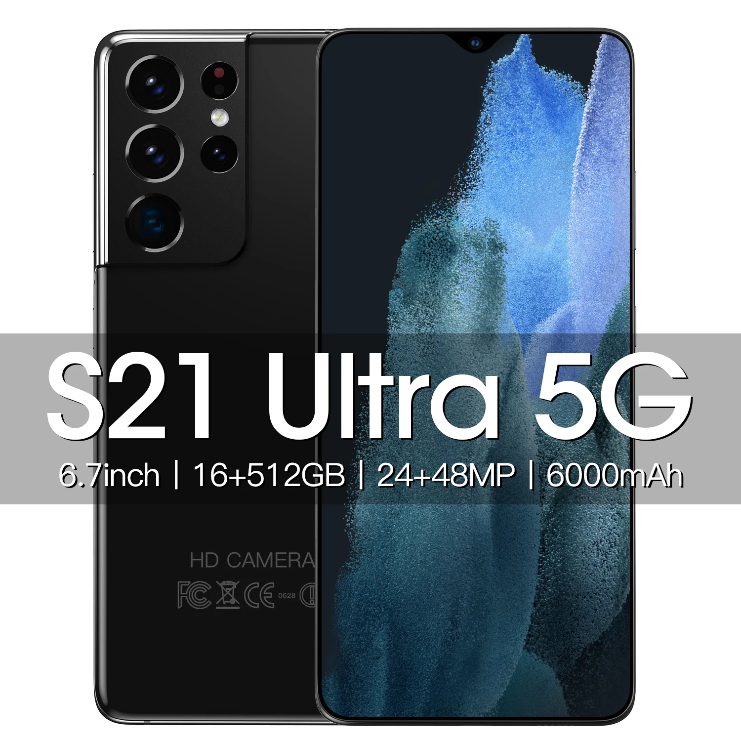 Smartphone Sansumg Galay S21 5G Ultra Global Version 16+512GB 6000mAh 24+48MP Mobile Phone 6.7Inch Android11 Deca Core Cellphone
Smartphone Sansumg Galay S21 5G Ultra Global Version 16+512GB 6000mAh 24+48MP Mobile Phone 6.7Inch Android11 Deca Core Cellphone