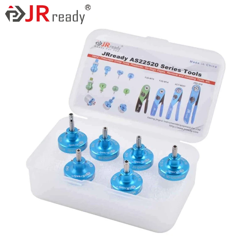 JRready ST5119 Positioner Kit M22520/2-01 K Series Work With YJQ-W1A AFM8 Crimping Tool For Terminal Solid Contacts Connector
JRready ST5119 Positioner Kit M22520/2-01 K Series Work With YJQ-W1A AFM8 Crimping Tool For Terminal Solid Contacts Connector