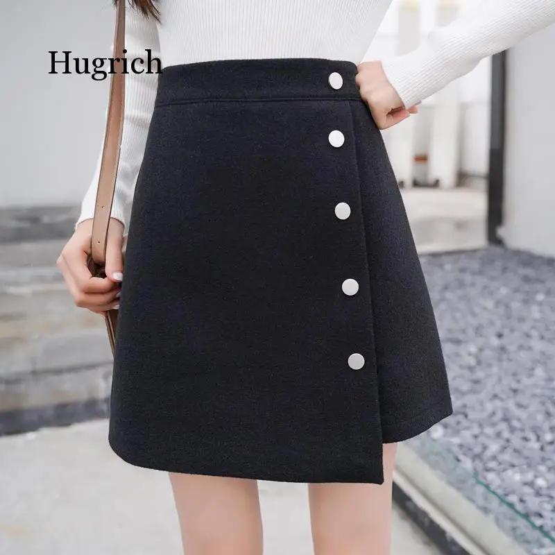 Winter Skirt Women Skort 2020 New Arrivals Khaki Black High Waist A Line Cashmere Korean Style Women Mini Hot Sale
Winter Skirt Women Skort 2020 New Arrivals Khaki Black High Waist A Line Cashmere Korean Style Women Mini Hot Sale