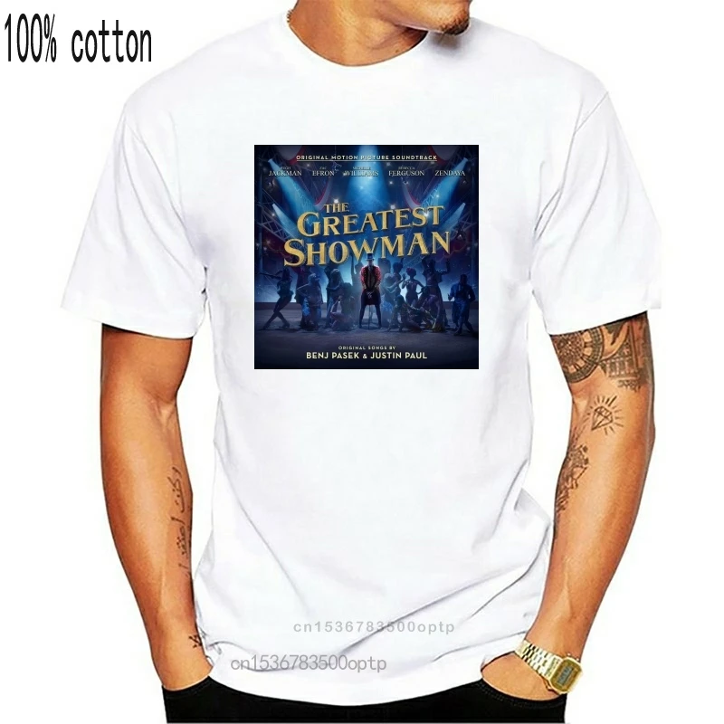 Новые Забавные футболки The Greatest Showman Audio Майкл Джексон оригинальная уличная одежда Songhs с изображением движения саундтрека
Новые Забавные футболки The Greatest Showman Audio Майкл Джексон оригинальная уличная одежда Songhs с изображением движения саундтрека