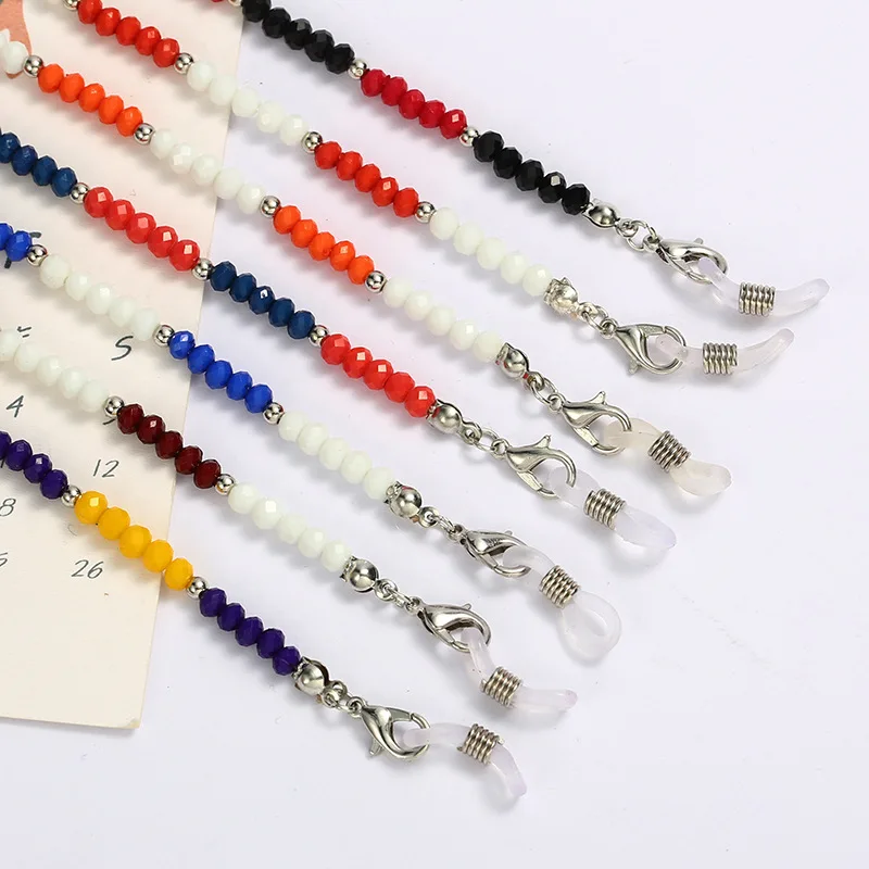 2021 Chic Girls Non-slip Bead Chain Glasses Chain Simple Women Mask Chain Colorful Bead Glasses Chain Holder Accessories
2021 Chic Girls Non-slip Bead Chain Glasses Chain Simple Women Mask Chain Colorful Bead Glasses Chain Holder Accessories