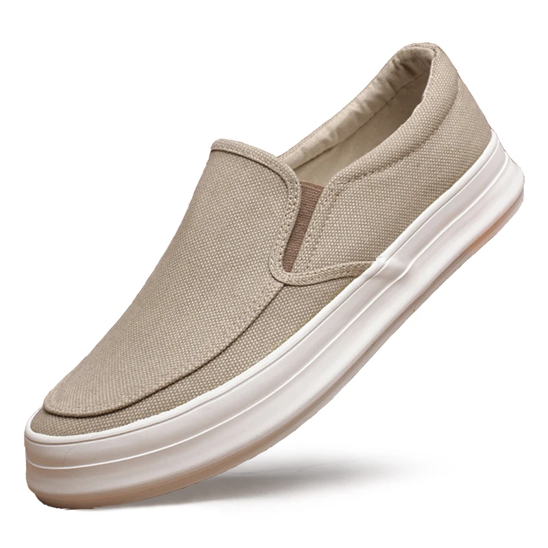 Men's Canvas Sneakers Casual Shoes Spring Autumn Solid Slip-on Thick Bottom Flat Mens Luxury Vulcanized Shoe tenis masculino
Men's Canvas Sneakers Casual Shoes Spring Autumn Solid Slip-on Thick Bottom Flat Mens Luxury Vulcanized Shoe tenis masculino