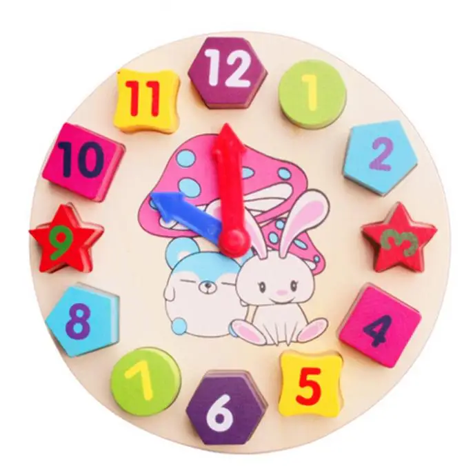 Baby Wooden Toy Colorful 12 Numbers Clock Disc Digital Geometry Cognitive Matching Kids Early Education Toy Puzzles High Quality
Baby Wooden Toy Colorful 12 Numbers Clock Disc Digital Geometry Cognitive Matching Kids Early Education Toy Puzzles High Quality