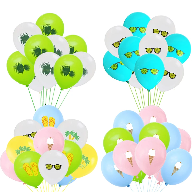 10pcs Hawaiian Party Plant Balloons Tropical Beach Slippers Coconut Tree Sunglasses Holiday Summer Party Birthday Balloons
10pcs Hawaiian Party Plant Balloons Tropical Beach Slippers Coconut Tree Sunglasses Holiday Summer Party Birthday Balloons