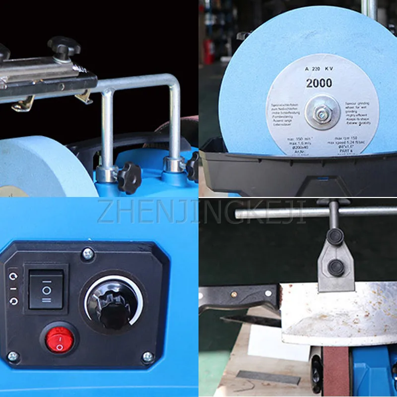 8 Inches Water Cooling Multipurpose Sharpener Speed Regulation Low Speed Water-cooled Grinder Polisher 220V Sharpening Tools
8 Inches Water Cooling Multipurpose Sharpener Speed Regulation Low Speed Water-cooled Grinder Polisher 220V Sharpening Tools
