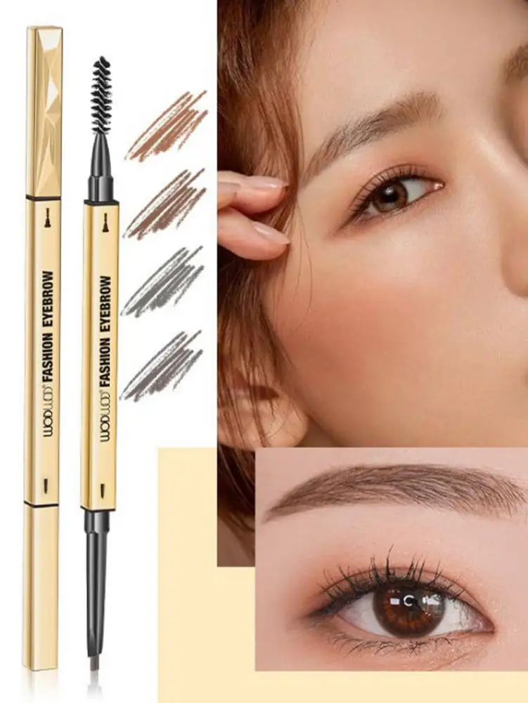 Waterproof Double-Headed Eyebrow Pencil Brow Pen For Makeup Waterproof Stain-proof Small Triangle Design Suitable For Novices
Waterproof Double-Headed Eyebrow Pencil Brow Pen For Makeup Waterproof Stain-proof Small Triangle Design Suitable For Novices