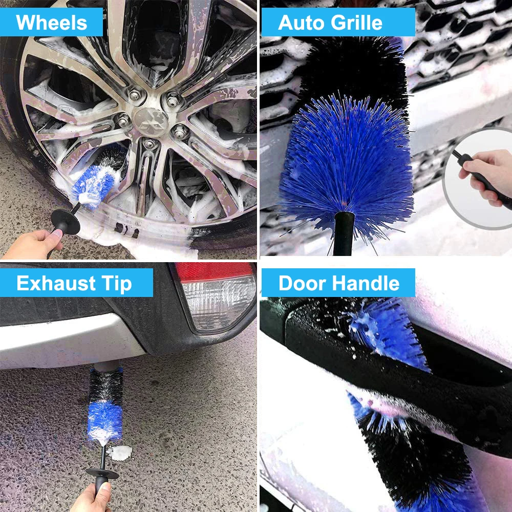 Car Interior Cleaning Detailing Brushes Power Scrubber Drill Brush For Car Leather Air Vents Rim Cleaning Dirt Dust Clean Tools
Car Interior Cleaning Detailing Brushes Power Scrubber Drill Brush For Car Leather Air Vents Rim Cleaning Dirt Dust Clean Tools