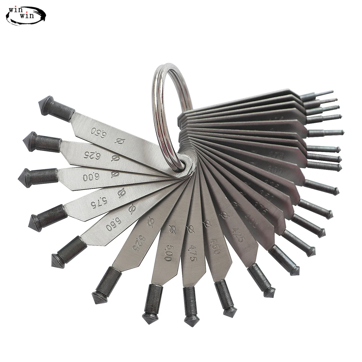 WINWIN 1.0mm-6.5mm measuring tool for stone mixing jewelry measuring tool inlaid stone measuring tool
WINWIN 1.0mm-6.5mm measuring tool for stone mixing jewelry measuring tool inlaid stone measuring tool