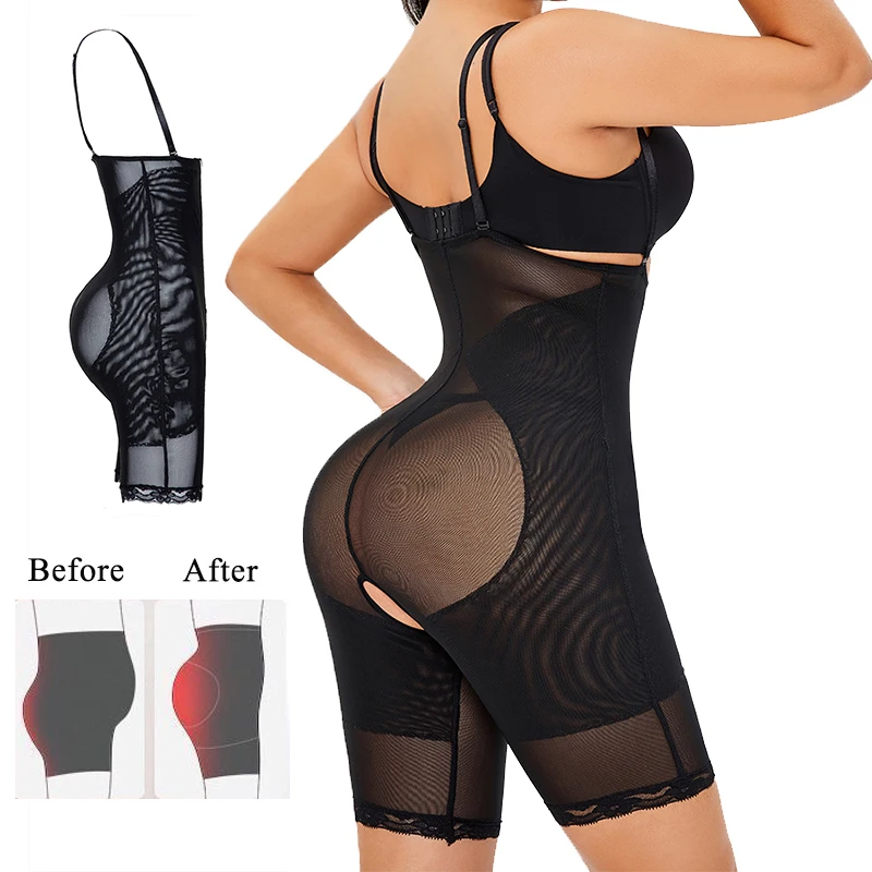 Plus Size Women Body Shaper Waist Trainer Butt Lifter Thigh Slim Sexy Lingerie Waist Cincher Tummy Control Shapewear Open
Plus Size Women Body Shaper Waist Trainer Butt Lifter Thigh Slim Sexy Lingerie Waist Cincher Tummy Control Shapewear Open