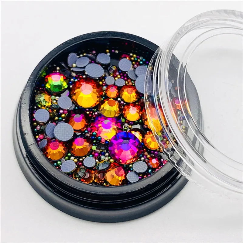 Colorful Shiny Crystal 3D Hotfix Rhinestone Box For DIY Nail Design Art Accessories Clothing Shoes Phone Handicraft Decoration
Colorful Shiny Crystal 3D Hotfix Rhinestone Box For DIY Nail Design Art Accessories Clothing Shoes Phone Handicraft Decoration