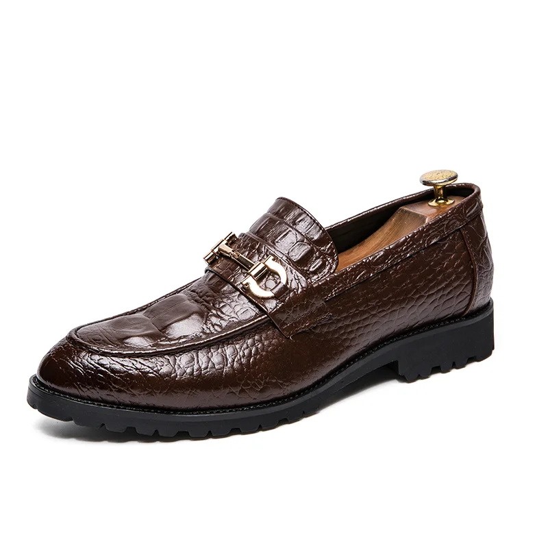 Shoes Brand Men's 2019 Spring and Autumn Fashion Personality Outdoor Leisure Simple Luxury Pu Lattice Lok Fu Shoes Large Size 47
Shoes Brand Men's 2019 Spring and Autumn Fashion Personality Outdoor Leisure Simple Luxury Pu Lattice Lok Fu Shoes Large Size 47