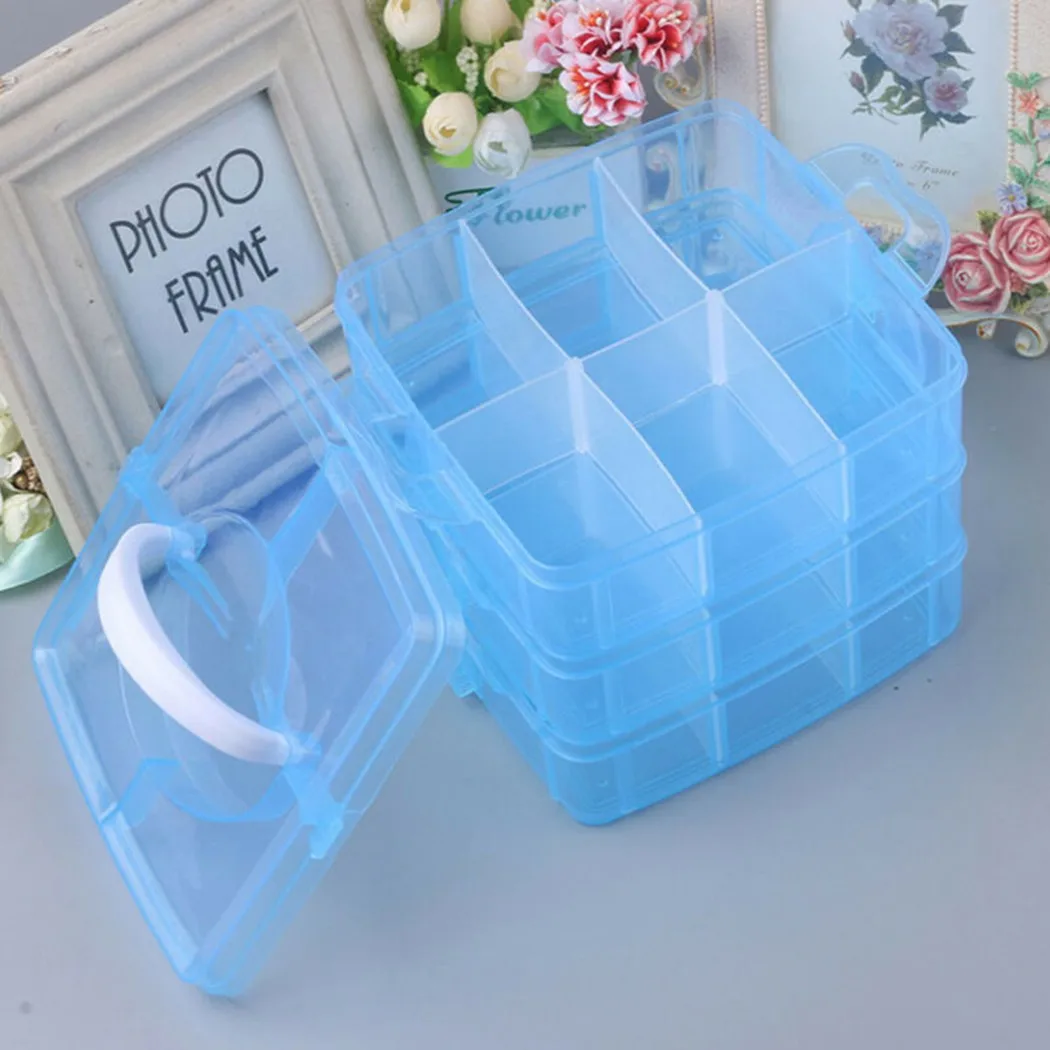 1pc X Storage Box 15*15*12.5cm 3 Layer Clear Plastic Jewelry Bead Storage Box Container Organizer Case Craft In Stock
1pc X Storage Box 15*15*12.5cm 3 Layer Clear Plastic Jewelry Bead Storage Box Container Organizer Case Craft In Stock