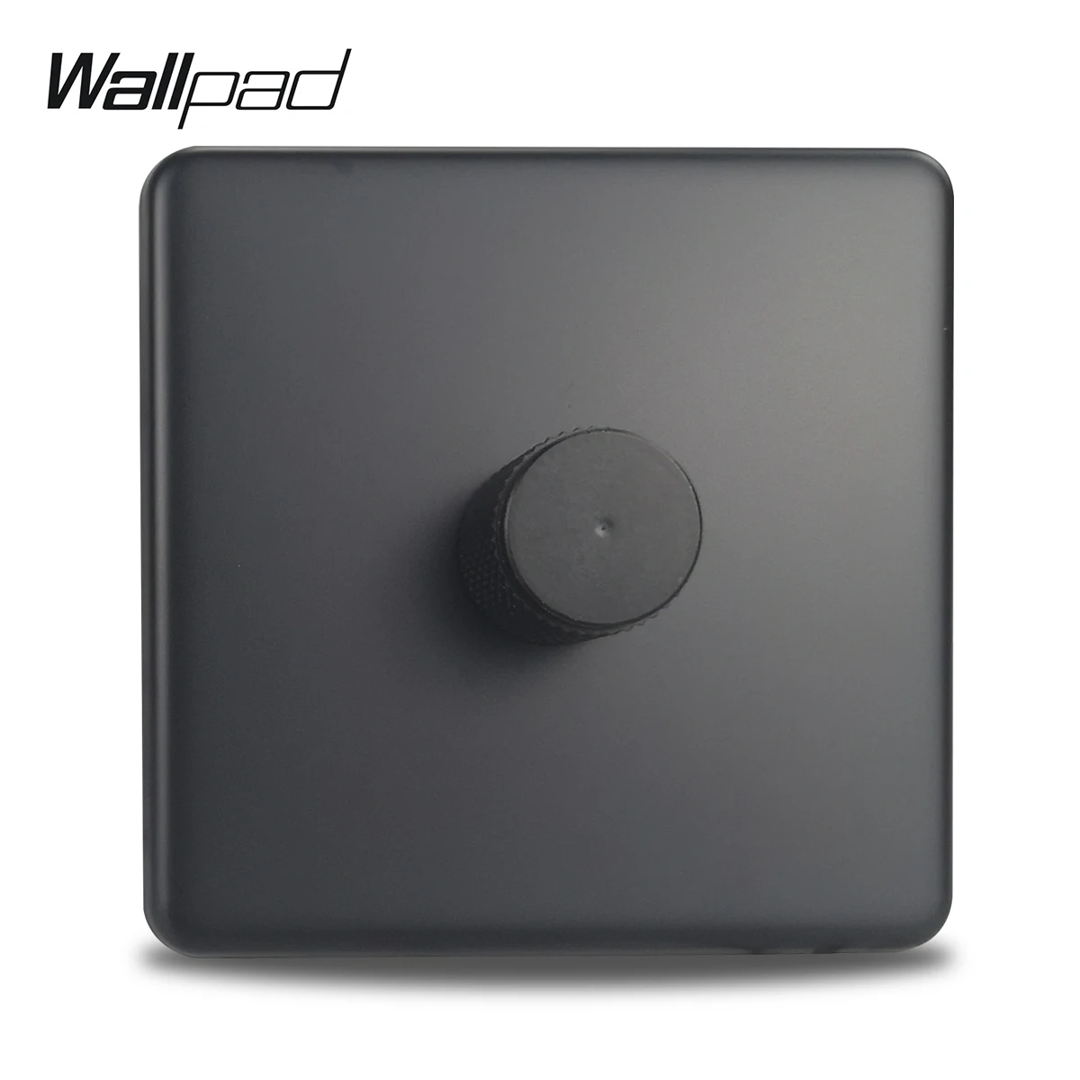 Wallpad LED Свет Диммер настенный переключатель регулятор яркости Черная