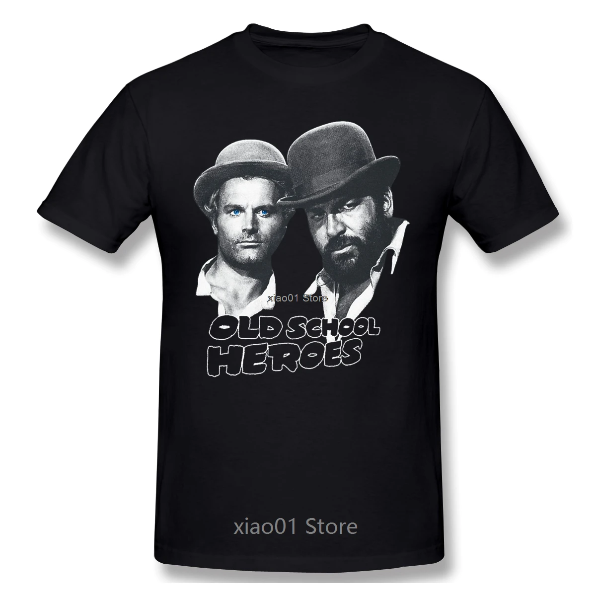 Old School Heroes Retro Bud Spencer And Terence Hill T Shirt Plus Size Cotton Crewneck Short Sleeve Anime Shirt
Old School Heroes Retro Bud Spencer And Terence Hill T Shirt Plus Size Cotton Crewneck Short Sleeve Anime Shirt