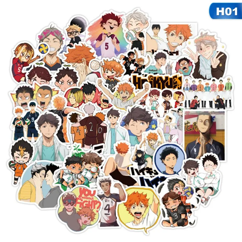 100pcs Haikyuu!! Waterproof Stickers Cartoon Graffiti Stickers For Laptop Luggage Skateboard Phone Decals DIY Scrapbooking
100pcs Haikyuu!! Waterproof Stickers Cartoon Graffiti Stickers For Laptop Luggage Skateboard Phone Decals DIY Scrapbooking