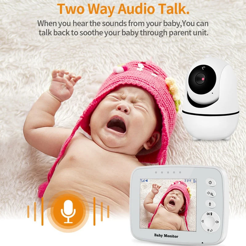 ST-BM291 3.2 Inch Baby Care Device 720P 1 Million (Dpi) Baby Monitor COMS Image Sensor Suitable for Indoor Use US Plug
ST-BM291 3.2 Inch Baby Care Device 720P 1 Million (Dpi) Baby Monitor COMS Image Sensor Suitable for Indoor Use US Plug
