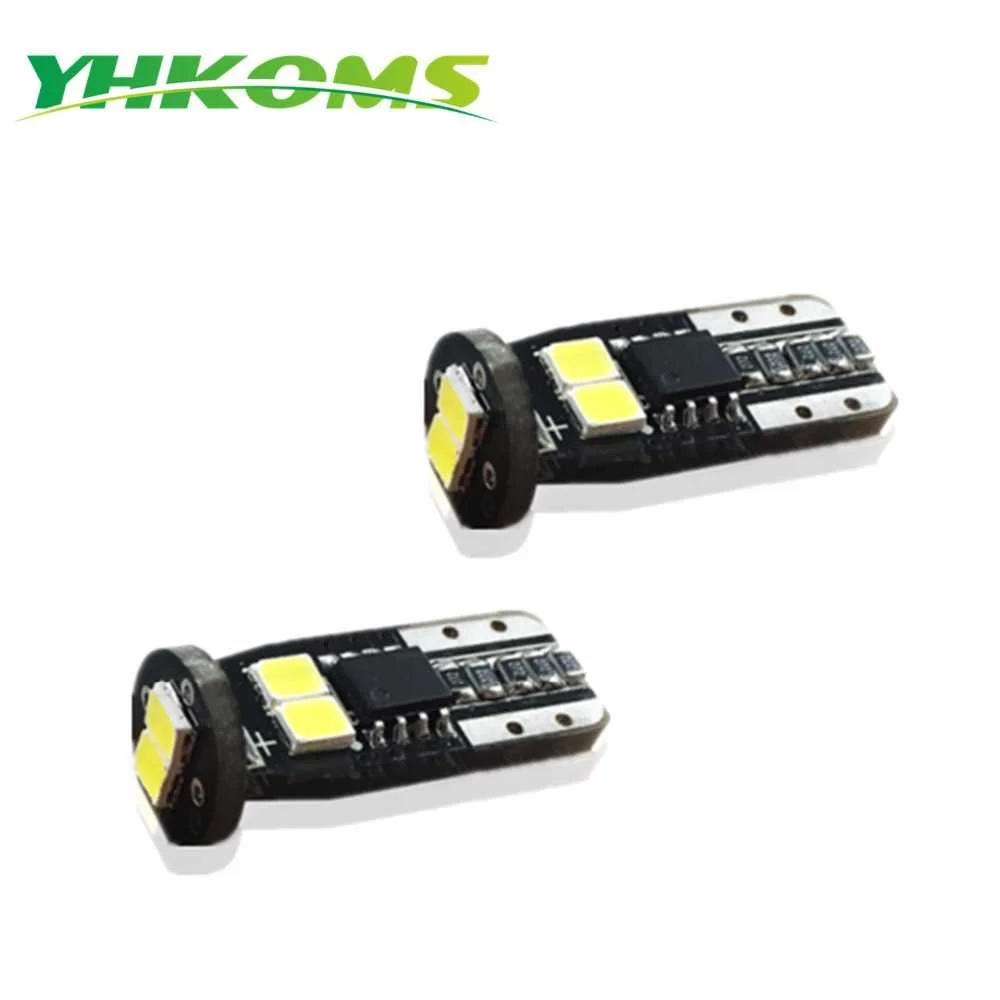 YHKOMS 2 PCS T10 LED Bulb W5W LED 6SMD 2835 Car Reverse Bulbs Fog DRL Lamp 168 192 Clearance Light Car License Plate Light 12V
YHKOMS 2 PCS T10 LED Bulb W5W LED 6SMD 2835 Car Reverse Bulbs Fog DRL Lamp 168 192 Clearance Light Car License Plate Light 12V